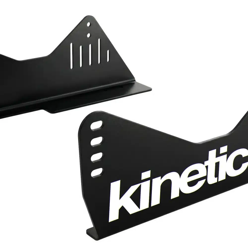 APEX XL Automotive Mounting Kit heavy-gauge black steel side mounts by Kinetic Seats