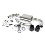 Dinan Valved Axle-Back Exhaust with Black Tips for F54 / F60 MINI Clubman / Countryman Cooper S