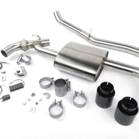 Dinan Valved Axle-Back Exhaust with Black Tips for F54 / F60 MINI Clubman / Countryman Cooper S ALL4