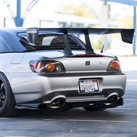 Voltex 1700mm Wet Carbon Type 7.5 Swan Neck GT Wing w/ 245mm Bracket and SPL Base for AP1 & AP2 Honda S2000 [VOL-TYPE7.5-SN]
