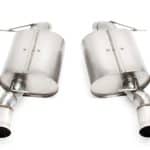 Dinan Free Flow Axle-Back Exhaust with Polished Tips for E90 BMW 335i and 335xi