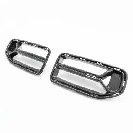 TREVORA Pre-Preg Carbon Fiber CSL Front Grilles for G87 BMW M2 [TR-BG87CSLFGCF-2]