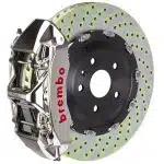 Brembo Front Big Brake Kit GT|R cross drilled Nickel Plated caliper for Ferrari 550 Maranello and 575M Maranello