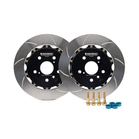GiroDisc Rear 316mm Slotted  Rotors for the 2023+ Toyota GR Corolla [A2-268]