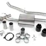 Dinan Valved Axle-Back Exhaust with Black Tips for F48 / F39 BMW X1 / X2 xDrive28i and F54 / F60 MINI Clubman / Countryman JCW