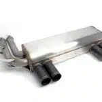 Dinan Free Flow Axle-Back Exhaust with Black Tips for E46 BMW M3