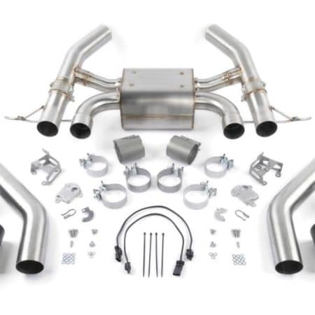 Dinan Valved Axle-Back Exhaust with Black Tips for G87 BMW M2