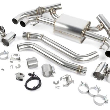 Dinan Valved Axle-Back Exhaust with Polished Tips for G42 BMW M240i and M240i xDrive