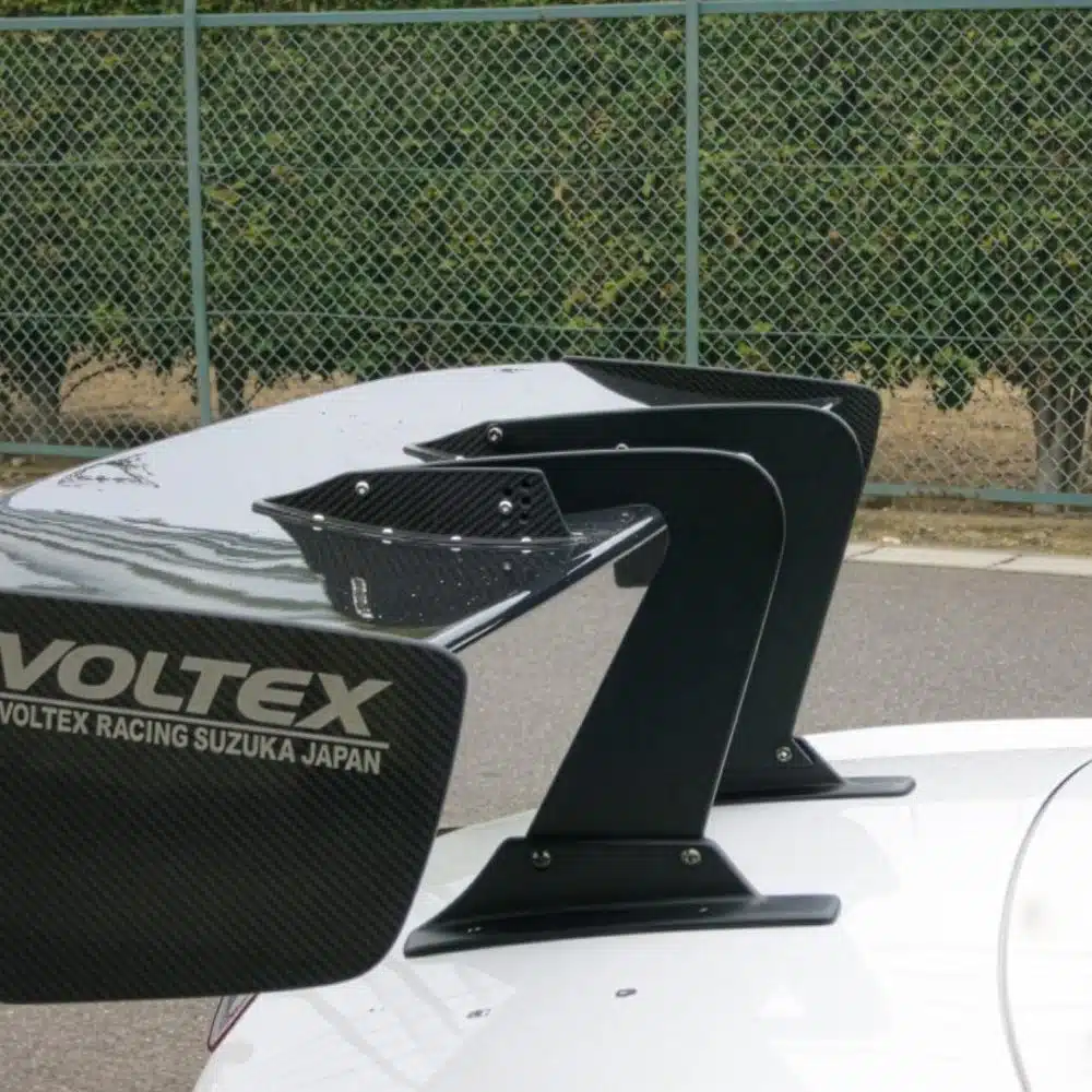 Voltex Type 7 Swan Neck GT Wing - Close View