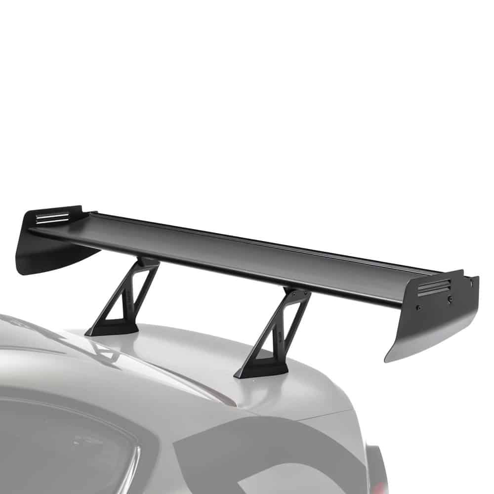 ADRO G87 M2 HD Edition AT-M3 Installed on Dark Grey M2 - Front Side View of Wing, Wing Highlighted