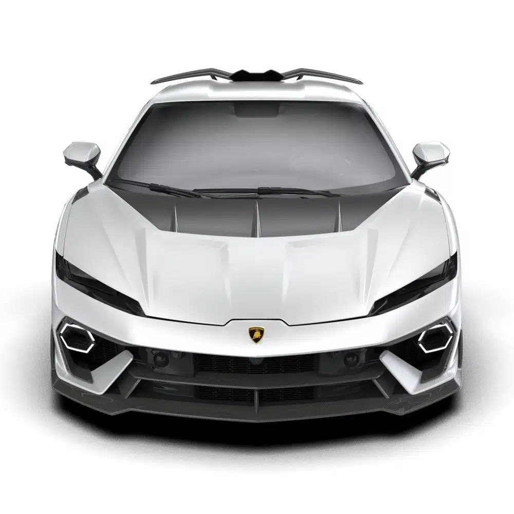 1016 Industries Lamborghini Temerario - Front View with Fixed Spoiler