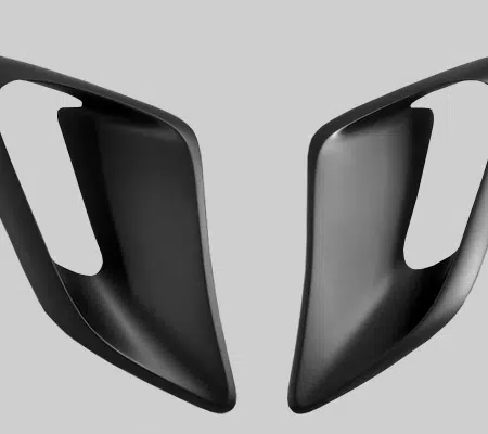 Moshammer Ram Air Scoops for 997 Porsche 911 Turbo & Turbo S