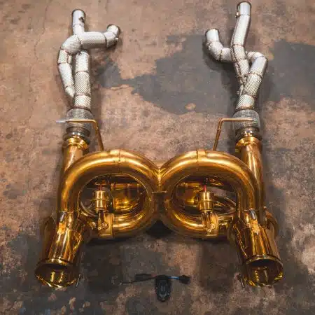Valvetronic Designs Valved Sport Exhaust System for LP780-4 & LP770-4 Lamborghini SVJ / Ultimae [ LAM.SVJ.F1.FF.AG/LAM.SVJ.VSES.FF.CG]