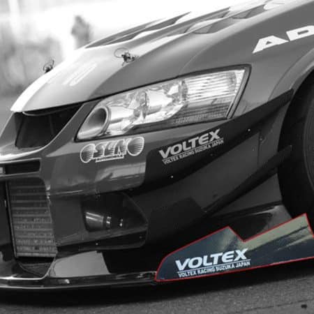 Voltex Cyber Splitter Side End Plates for CT9A Mitsubishi Lancer Evolution VIII / IX [VOL-EBCS-3]