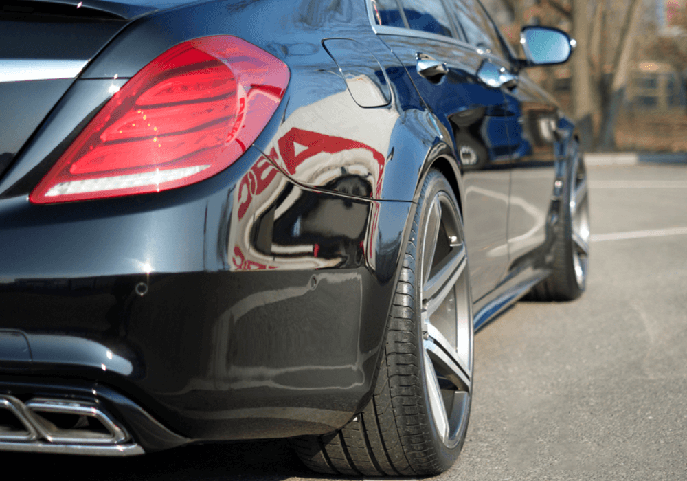 Moshammer Rear Wide Arches fitted to a Mercedes-Benz S Class W222