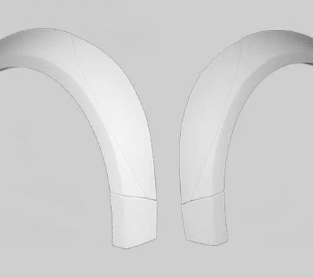 Moshammer Rear Wide Arches for F30 BMW 3 Series