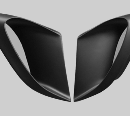 Moshammer Ram Air Scoops for 991 Porsche 911 Turbo & Turbo S, GT3 RS