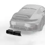 TECHART Carbon Rear Cooling Duct