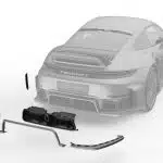 TECHART Rear Diffuser