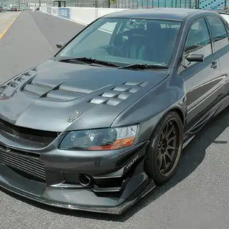 Voltex Cyber Street Front Bumper for CT9A Mitsubishi Lancer Evolution VIII / IX [VL-EB-1-EBCS-2]