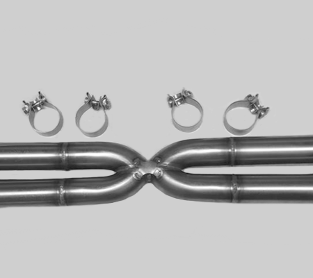 Moshammer Turbo X-Pipe Race Exhaust for 991 Porsche 911 Turbo & Turbo S
