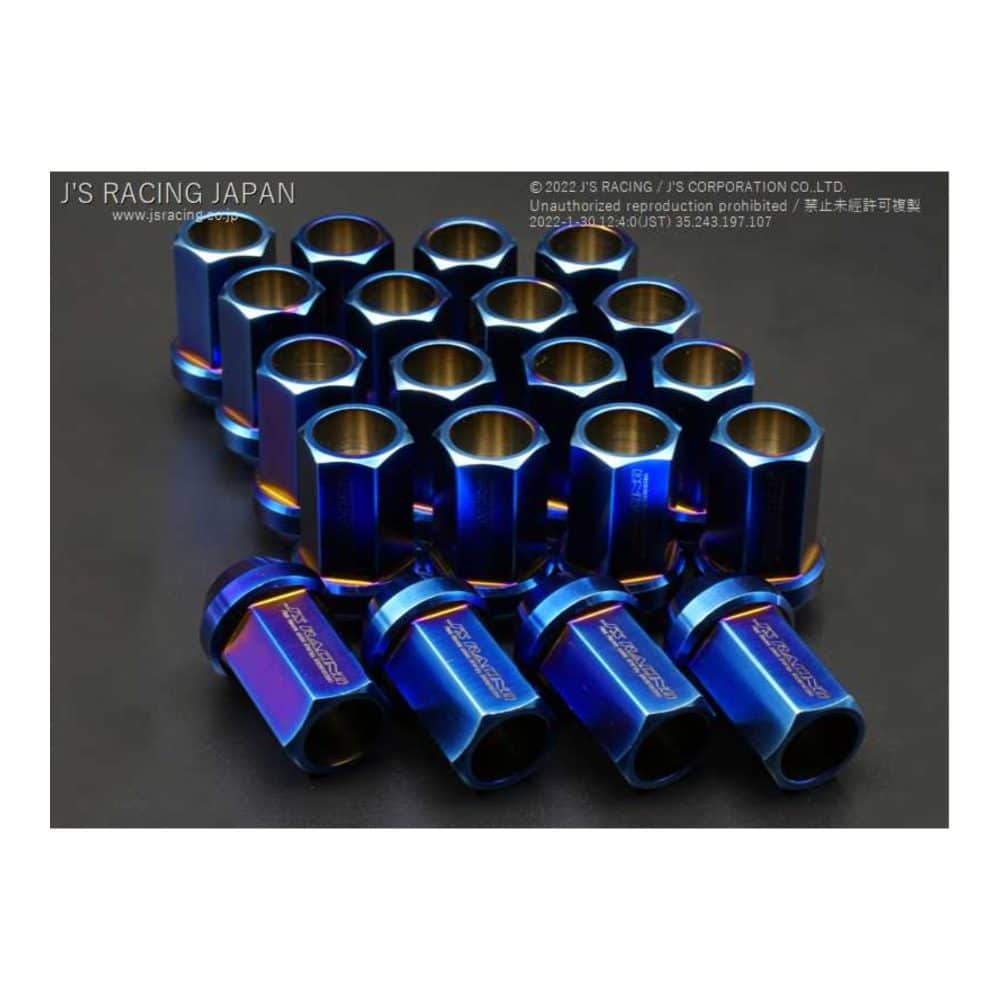 Titanium Lug Nut Set for the FK8 Honda Civic Type R
