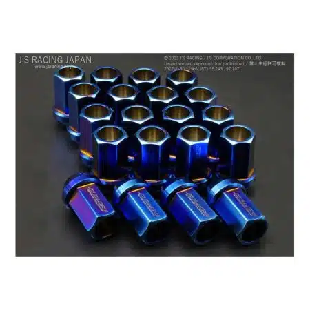 J’s Racing Titanium Lug Nut Set 19HEX for FK8 Honda Civic Type R [TNW-02-5H]