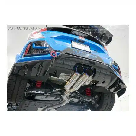 J’s Racing Type-S Rear Under Spoiler for FK8 Honda Civic Type R [AR-K8-F]