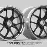 Moshammer Forged M901RS multi piece forged wheel with polished lip