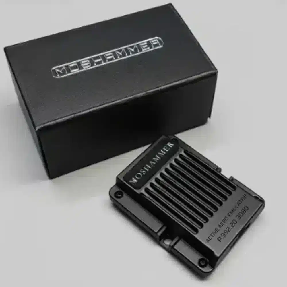 Moshammer Active Aero Emulator control unit for the Porsche 992