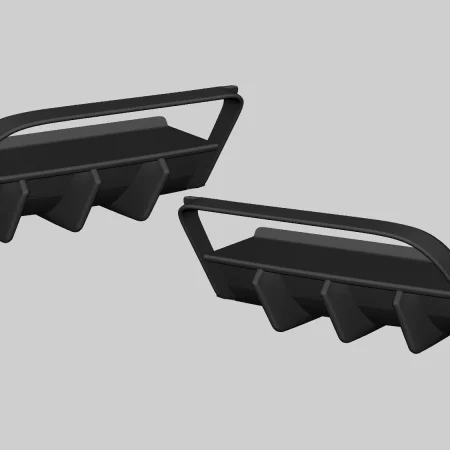 Moshammer Rear Diffuser GT Evo for 992.2 Porsche 911 Carrera GTS