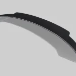 Moshammer Wing Extension Pro fitted to the factory rear wing of a 992 Turbo S