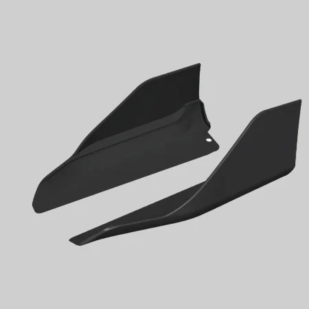 Moshammer Turbo Side Skirt Attachments for 992 Porsche 911 Turbo & Turbo S