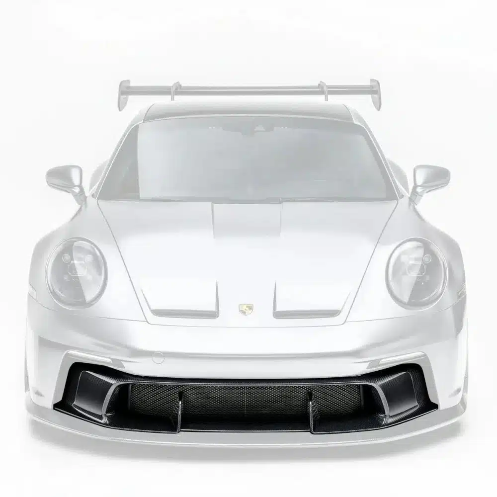 ADRO 992.1 GT3 Front Intake Panel fitted to a Porsche 911 GT3