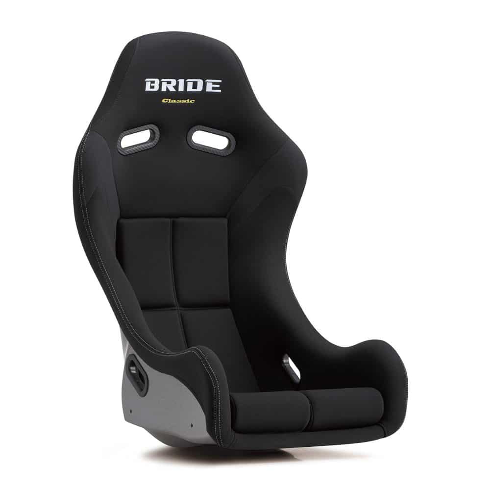 BRIDE ZIEG IV WIDE CLASSIC Bucket Seat in Black
