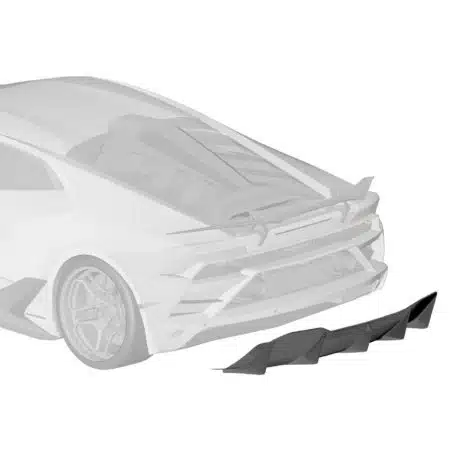 ZACOE Performance Carbon Rear Diffuser for LP640-4 Lamborghini Huracan Evo [LM-640-EVOn-RD]