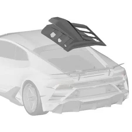 ZACOE Performance Carbon Engine Cover for LP640-4 Lamborghini Huracan Evo [LM-640-EVO-EC]
