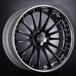SSR Executor CV04 19×10.5 5×114.3 38 Offset Gunmetal w/ Anodized Black Inner Barrel
