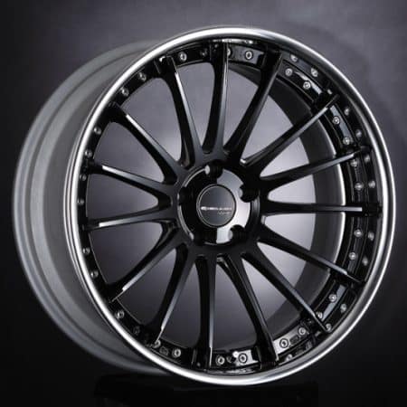 SSR Executor CV04 19×9.5 5×114.3 +42mm Offset HP Gunmetal with Anodized Black Inner Barrel Wheel