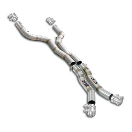 Supersprint Twin Pipe Resonator Delete Package for G87 BMW M2 [746030]