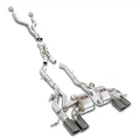 Supersprint Complete Twin Pipe Resonator Delete Package for G87 BMW M2 [746060]