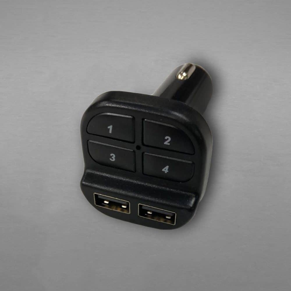Capristo cigarette lighter remote module for Capristo valve control