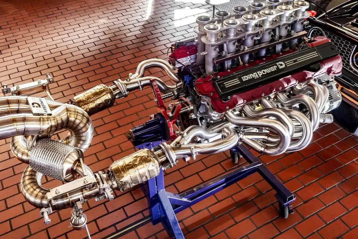 Modified Ferrari Enzo: The IDINGPOWER F-07 Stroker V12