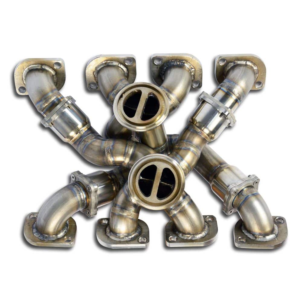 Supersprint 310S Stainless Exhaust Manifolds for G90 and G99 BMW M5, right and left