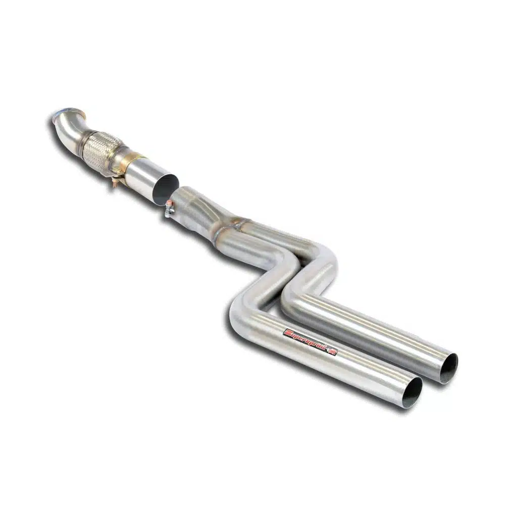 Supersprint Twin Front Pipes for F87 BMW M2 (N55), M235i and M135i