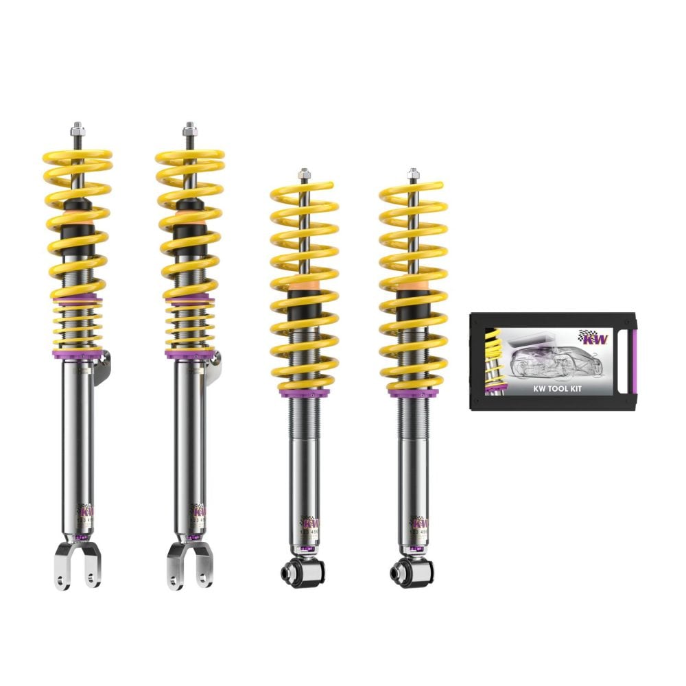KW Coilover Kit Bundle for F10 on the F10 BMW M5 and M6