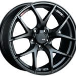 SSR GTV03 19×8.5 5×114.3 38mm Offset Flat Black Wheel 11+ WRX / 08+ STI / 11+ tC / 93-98 Supra