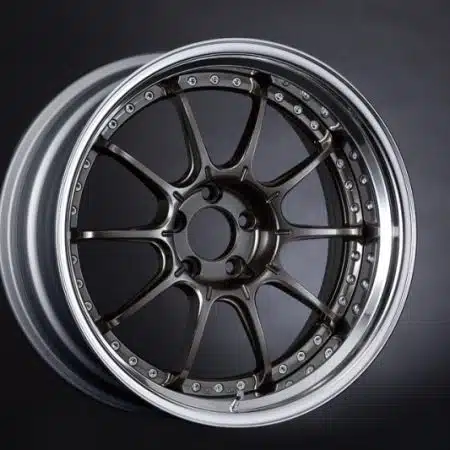 SSR Professor SP5 19×10.5 5×120 +30mm Offset NR High Metal Bronze Wheel