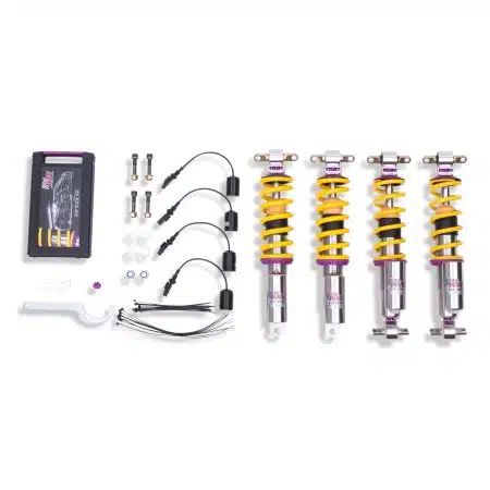 KW V3 Coilover Kit Bundle for Chevrolet Corvette with Electronic Dampers (2014-2019) [35261025]