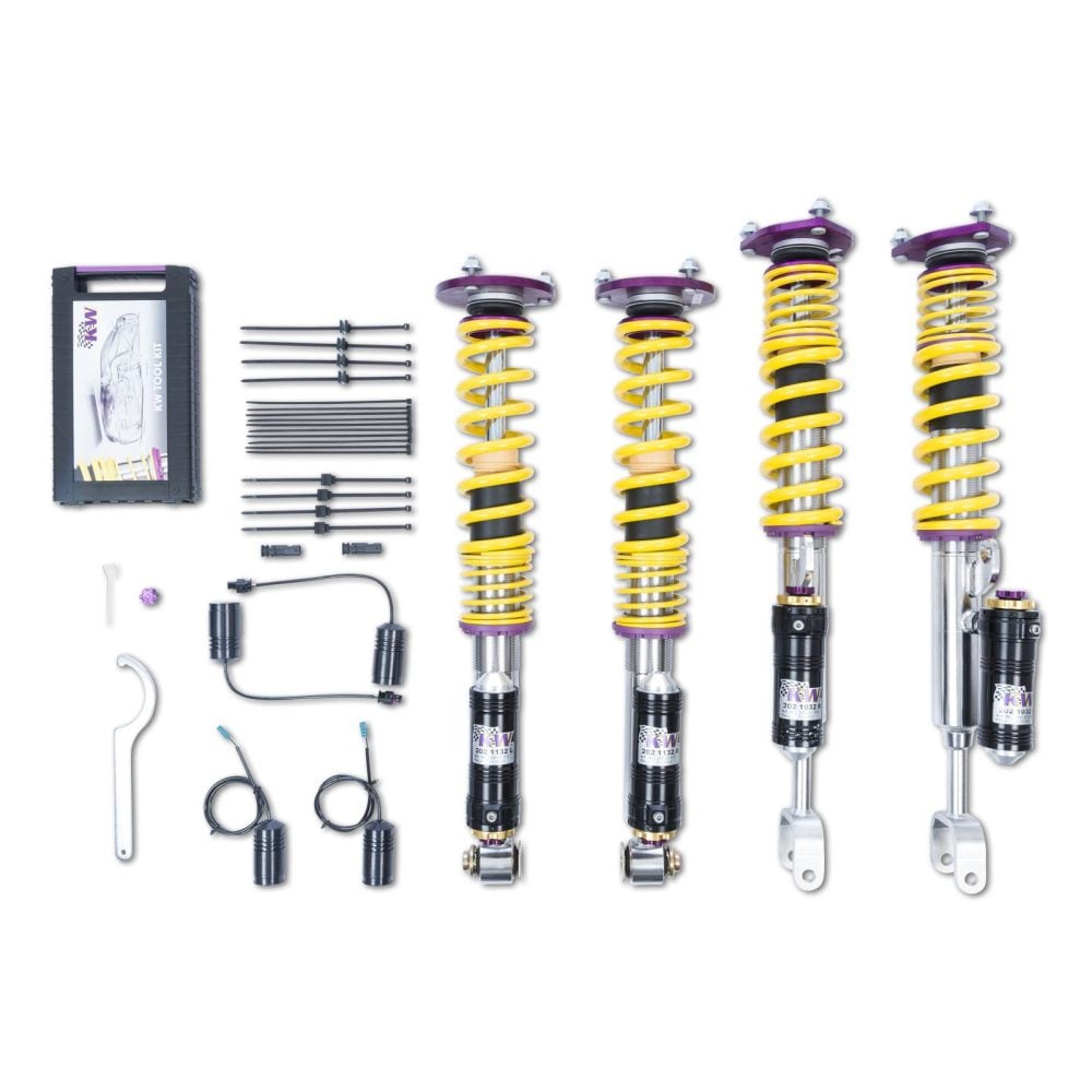 KW Coilover Kit Bundle for F10 on the F10 BMW M5 and M6